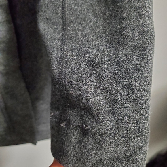 Lululemon Savasana Wrap Jacket- Charcoal Grey, Size 4 - Picture 7 of 12